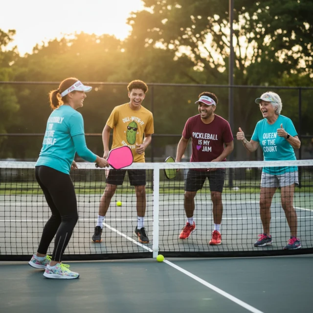 Funny Pickleball Shirts: Humor & Style on Court