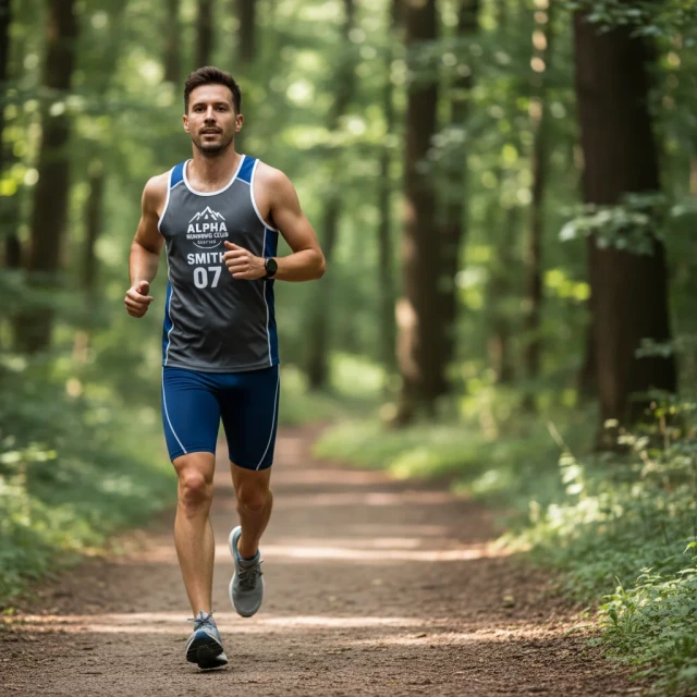 Personalized Running Singlets: Comfort & Performance